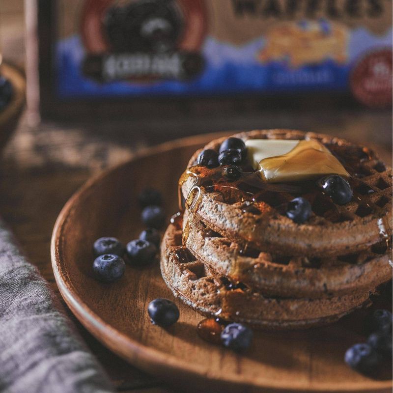 slide 7 of 7, Kodiak Cakes Kodiak Protein-Packed Power Waffles Blueberry Frozen Waffles - 8ct, 8 ct