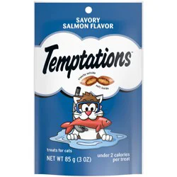 Temptations Savory Salmon Flavor Treats for Cats 3.0 oz