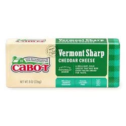 Cabot Cheese, Vermont Sharp White Cheddar Bar