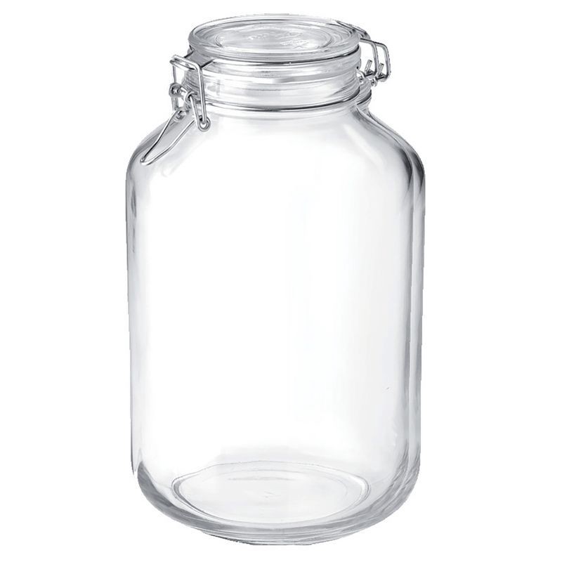 slide 1 of 1, Bormioli Rocco 135.25oz Fido Clamp Canning Jar, 135.25 oz