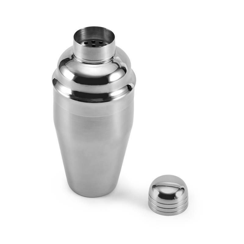 slide 6 of 10, Houdini 16oz Stainless Steel Cocktail Shaker: Silver Drink Mixer, Dishwasher-Safe, 8.15" Height, 16oz Capacity, 16 oz