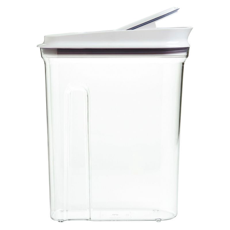 slide 3 of 11, OXO POP 4.5qt Airtight Large Cereal Dispenser: Ergonomic Grip, Easy-Pour Spout, Dishwasher-Safe Parts, 4.5 qt