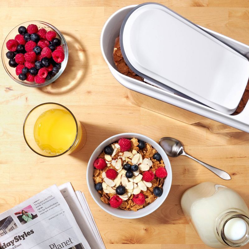 slide 11 of 11, OXO POP 4.5qt Airtight Large Cereal Dispenser: Ergonomic Grip, Easy-Pour Spout, Dishwasher-Safe Parts, 4.5 qt