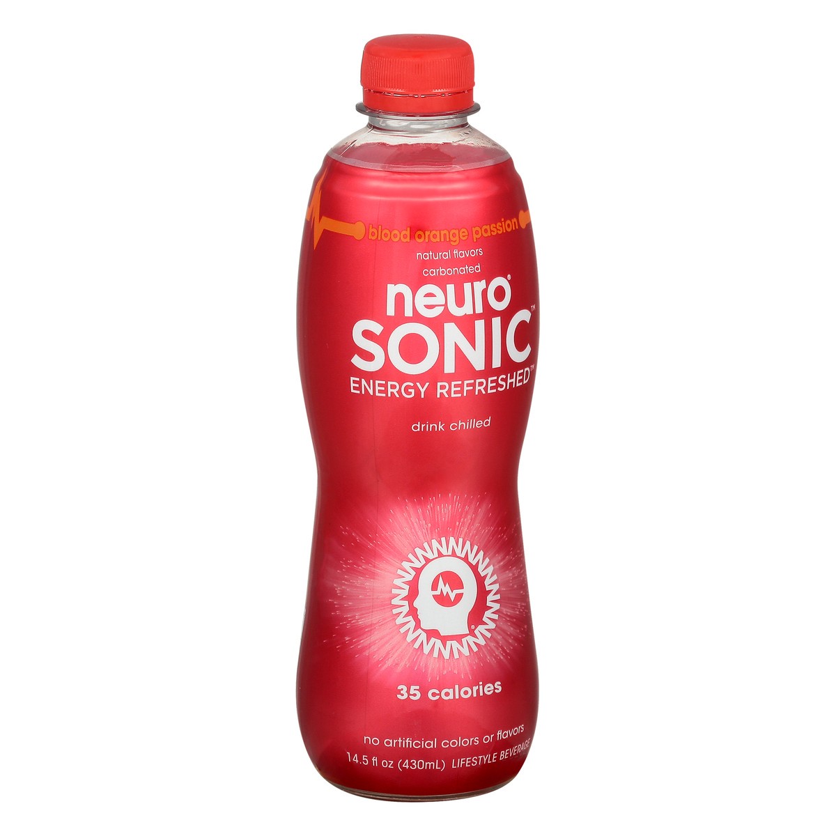 slide 4 of 9, Neuro Aqua Energy Refreshed Chilled Blood Orange Passion Drink Beverage - 14.5 oz, 14.5 oz