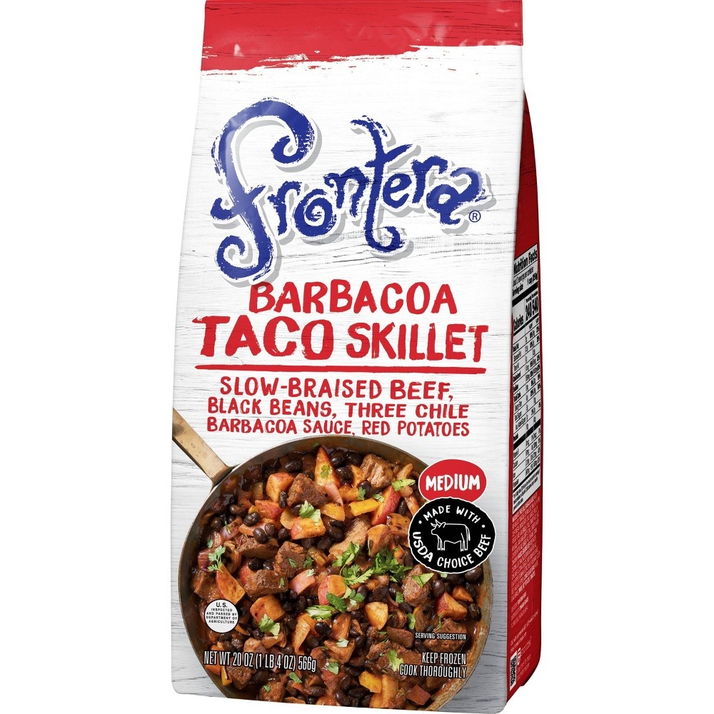 slide 3 of 3, Frontera Foods Frontera Frozen Barbacoa Taco Skillet, 20 oz