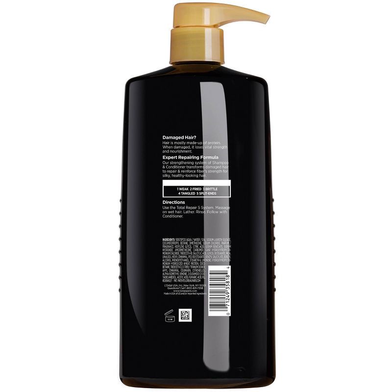 slide 2 of 8, L'Oreal Paris Elvive Total Repair 5 Repairing Shampoo - 28 fl oz, 28 fl oz