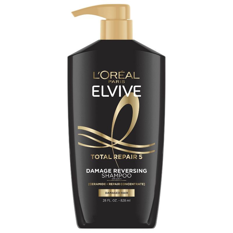 slide 1 of 11, L'Oreal Paris Elvive Total Repair 5 Repairing Shampoo - 28 fl oz, 28 fl oz