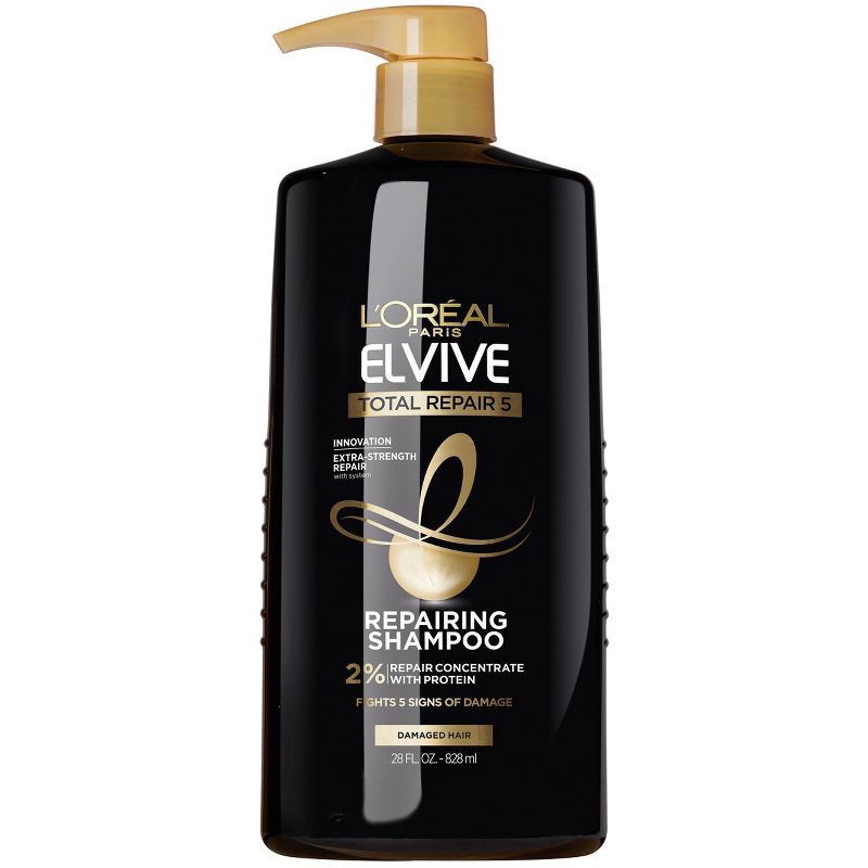 slide 1 of 8, L'Oreal Paris Elvive Total Repair 5 Repairing Shampoo - 28 fl oz, 28 fl oz