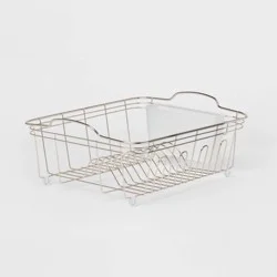Wire Dish Rack Small Satin Nickel - Threshold
