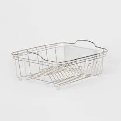 Wire Dish Rack Small Satin Nickel - Threshold