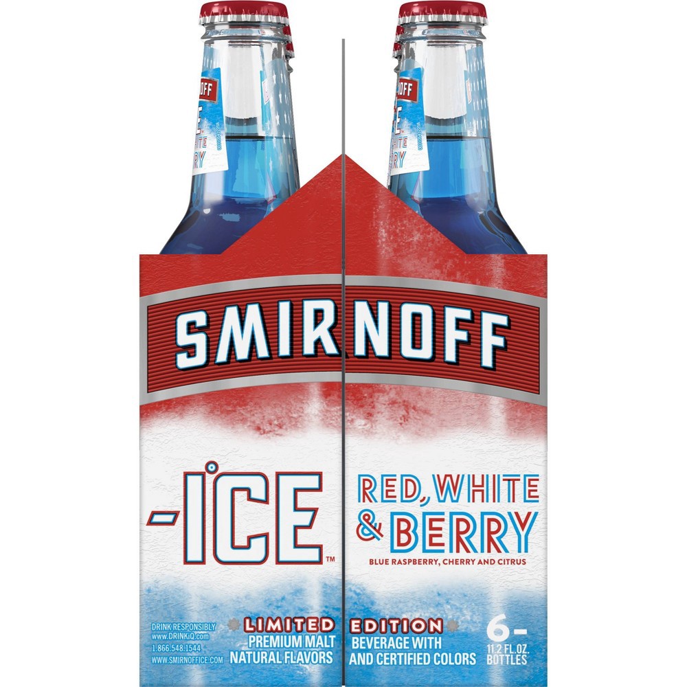 Smirnoff Ice Red, White, and Berry 6 ct; 11.2 fl oz Shipt