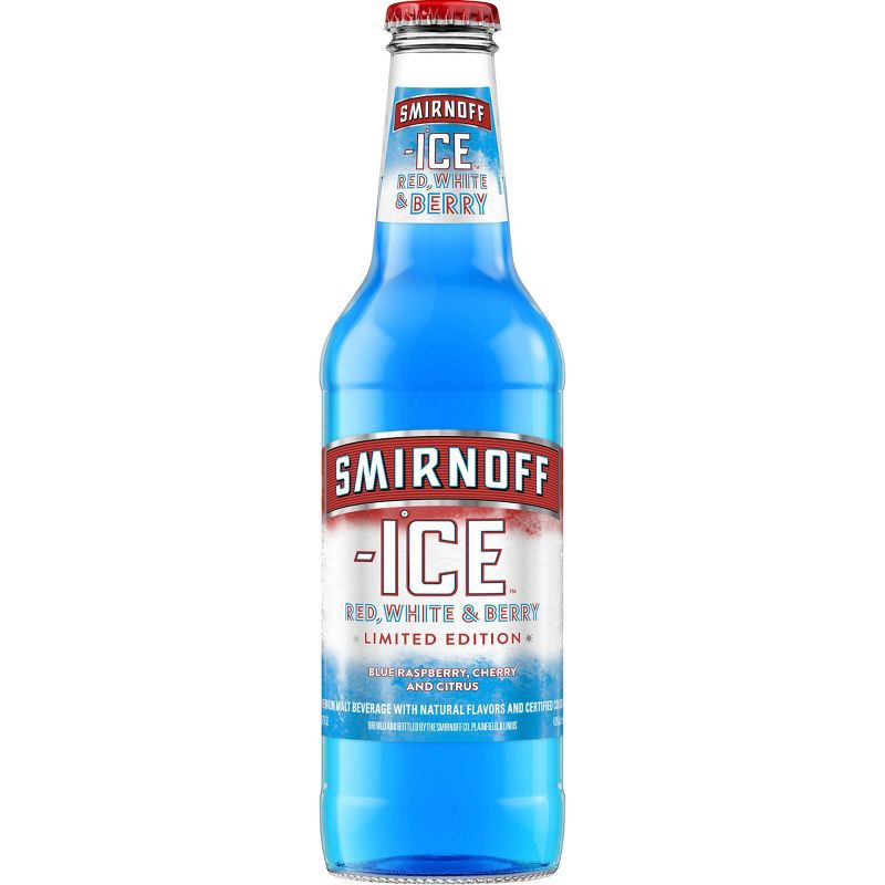 slide 11 of 14, Smirnoff Ice Red White & Berry - 6pk/11.2 fl oz Bottles, 6 ct; 11.2 fl oz