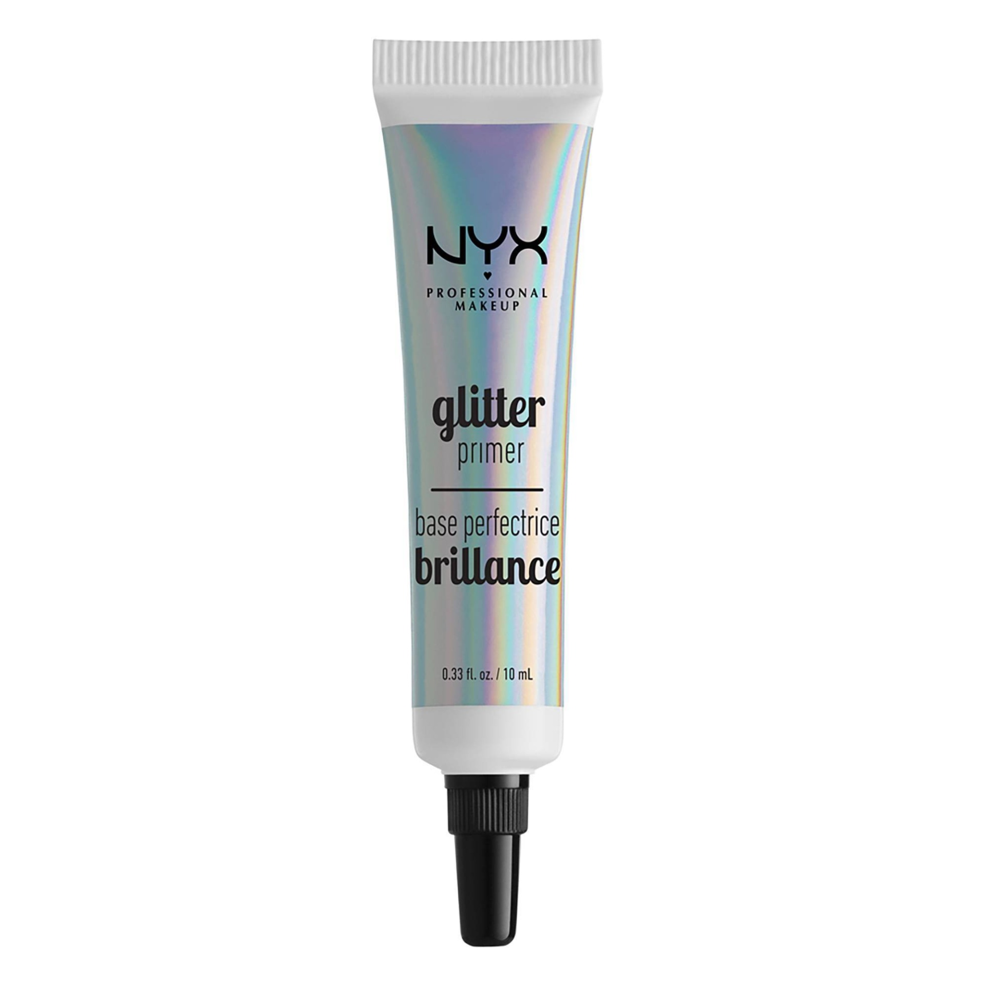 slide 1 of 6, NYX Professional Makeup Glitter Primer, 0.33 fl oz