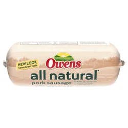 Owens Naturally! Original Recipe Pork Sausage, 16 oz