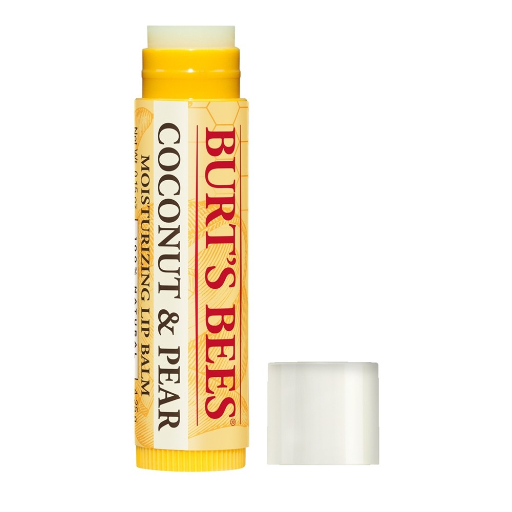 slide 2 of 5, Burt's Bees 100% Natural Moisturizing Lip Balm - Coconut & Pear - 0.30oz, 0.3 oz