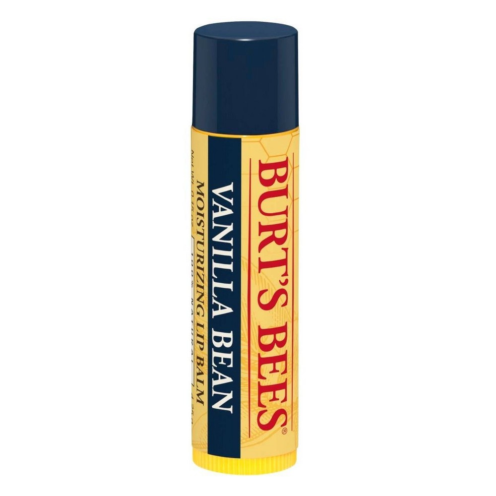 slide 6 of 6, Burt's Bees 100% Natural Moisturizing Lip Balm - Vanilla Bean - 0.30oz, 30 oz