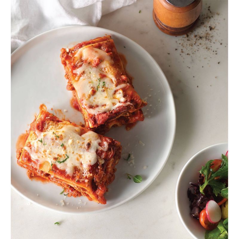 slide 2 of 4, SIMEK's Meat Sauce Lasagna - Frozen - 32oz, 32 oz