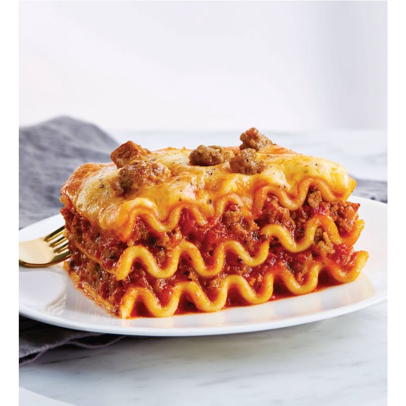 slide 2 of 4, SIMEK's Italian Sausage Lasagna - Frozen - 32oz, 32 oz
