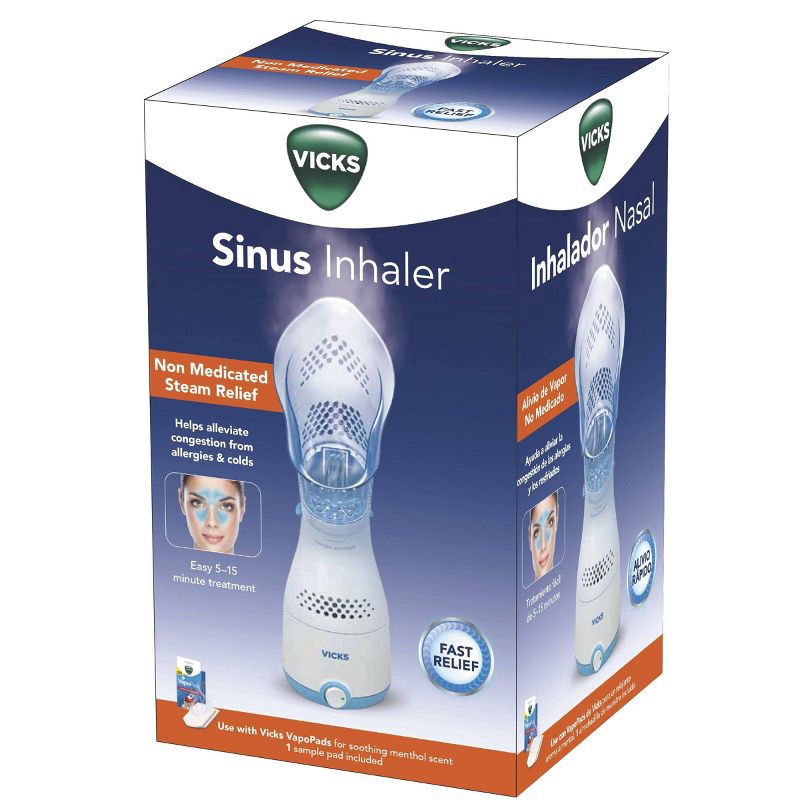 slide 2 of 5, Vicks Personal Steam Inhaler with Variable Steam Control & Soft Mask - 22.56oz, 22.56 oz