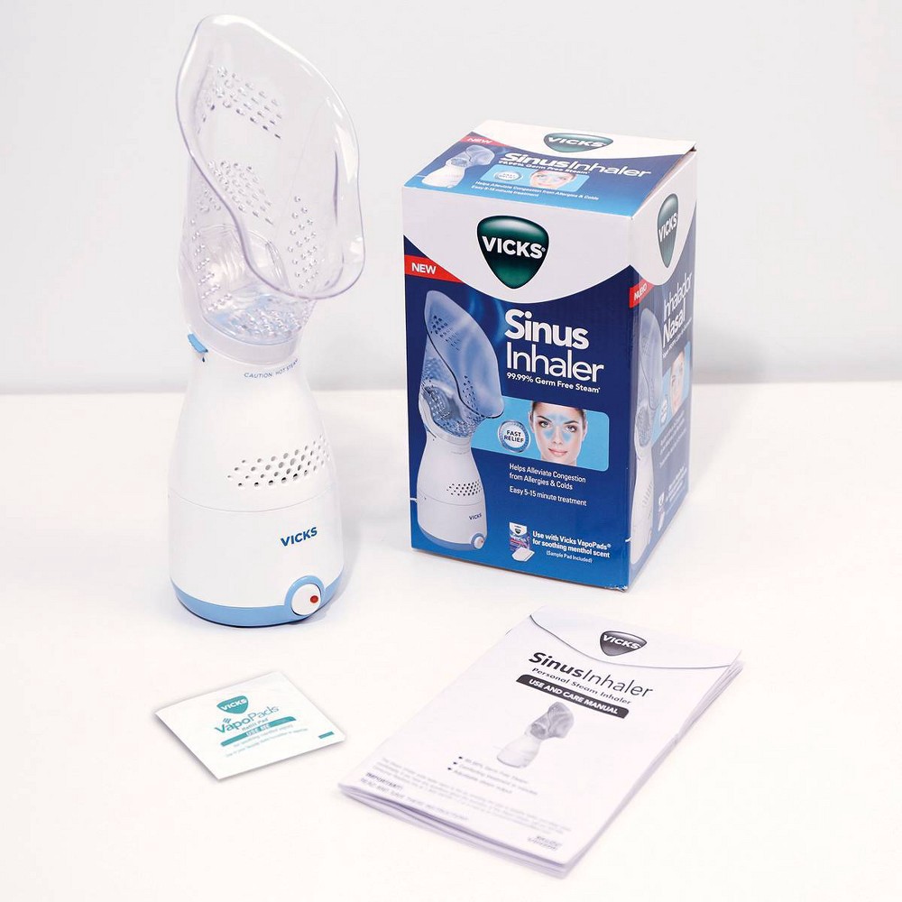 Vicks Personal Steam Inhaler with Variable Steam Control & Soft Mask