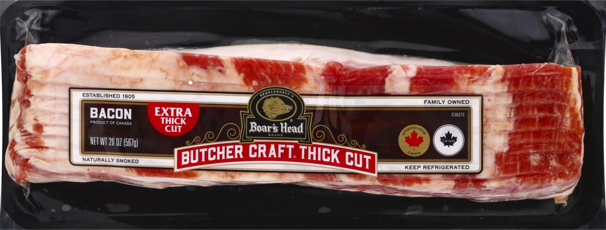 slide 2 of 9, Boar's Head Butcher Craft Bacon, 