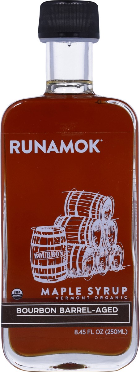 slide 10 of 14, Runamok Bourbon Barrel-Aged Maple Syrup 8.45 fl oz, 250 ml