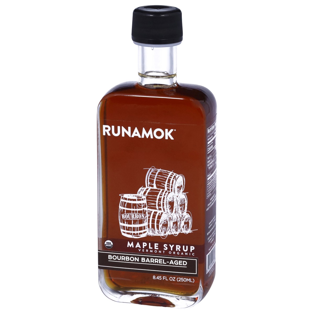 slide 8 of 14, Runamok Bourbon Barrel-Aged Maple Syrup 8.45 fl oz, 250 ml