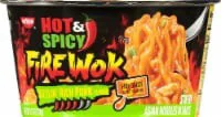 Nissin Fire Wok Hot & Spicy Sizzlin Rich Pork Flavor Noodles 4.37 oz