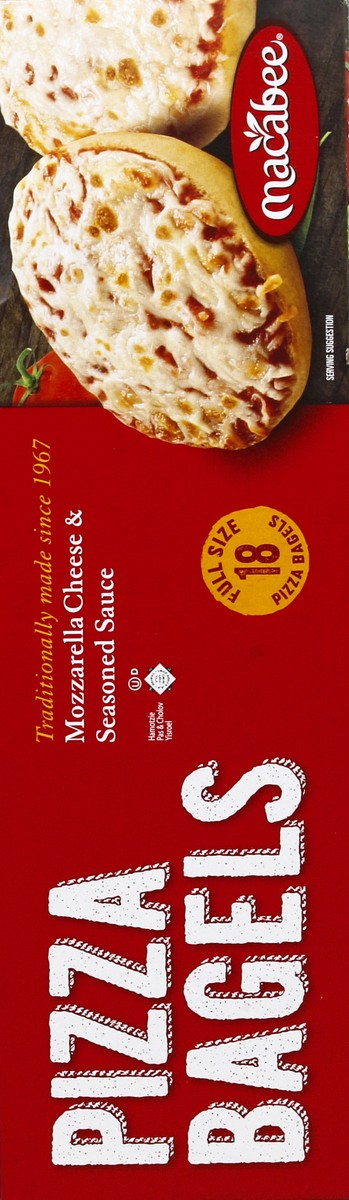 slide 3 of 6, Macabee Family Pack Pizza Bagels, 46 oz