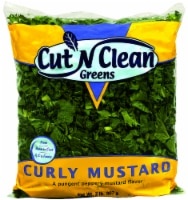 slide 1 of 1, Cut 'N Clean Curly Mustard Greens, 32 oz