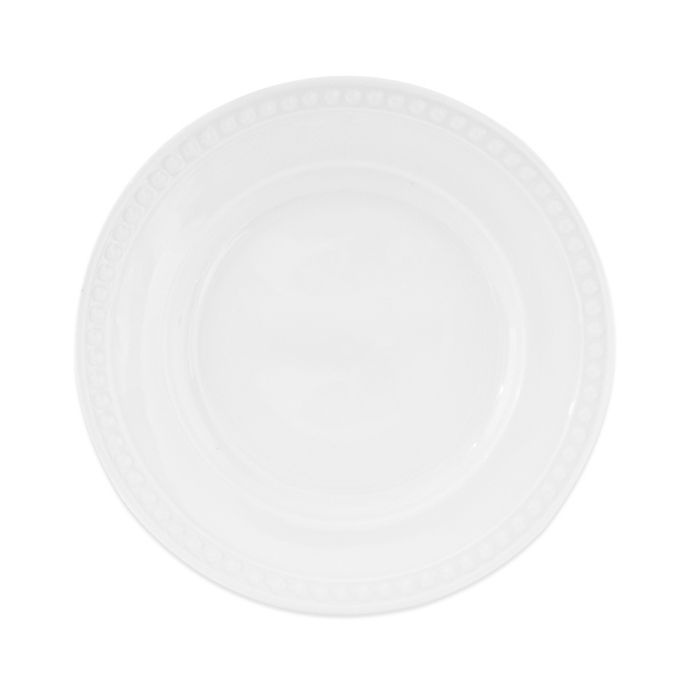 slide 1 of 1, Everyday Whiteby Fitz and Floyd Beaded Salad Plate, 1 ct