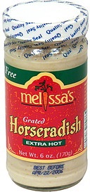 slide 1 of 1, Melissa's Extra Hot Grated Horseradish, 6 oz