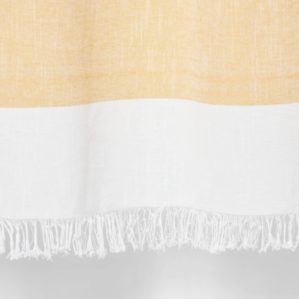 slide 3 of 5, Dyed Shower Curtain Stripe Summer Wheat - Project 62, 1 ct