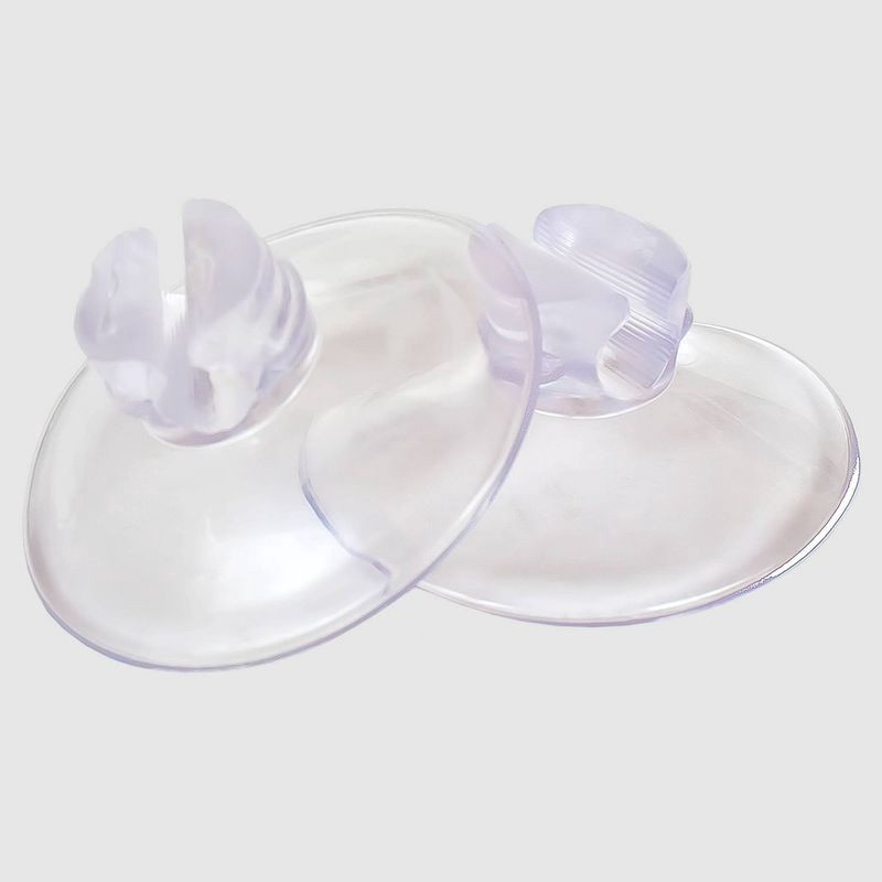 slide 2 of 3, Simple Living Solutions 20ct Suction Cup Light Clips, 20 ct