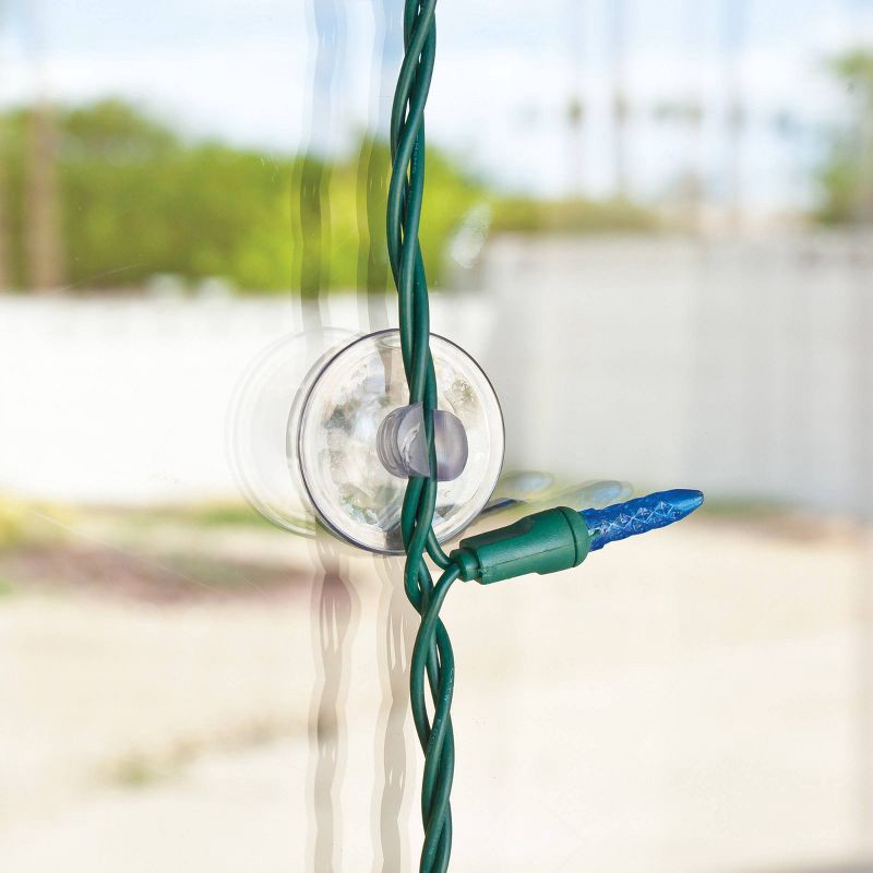 slide 3 of 3, Simple Living Solutions 20ct Suction Cup Light Clips, 20 ct