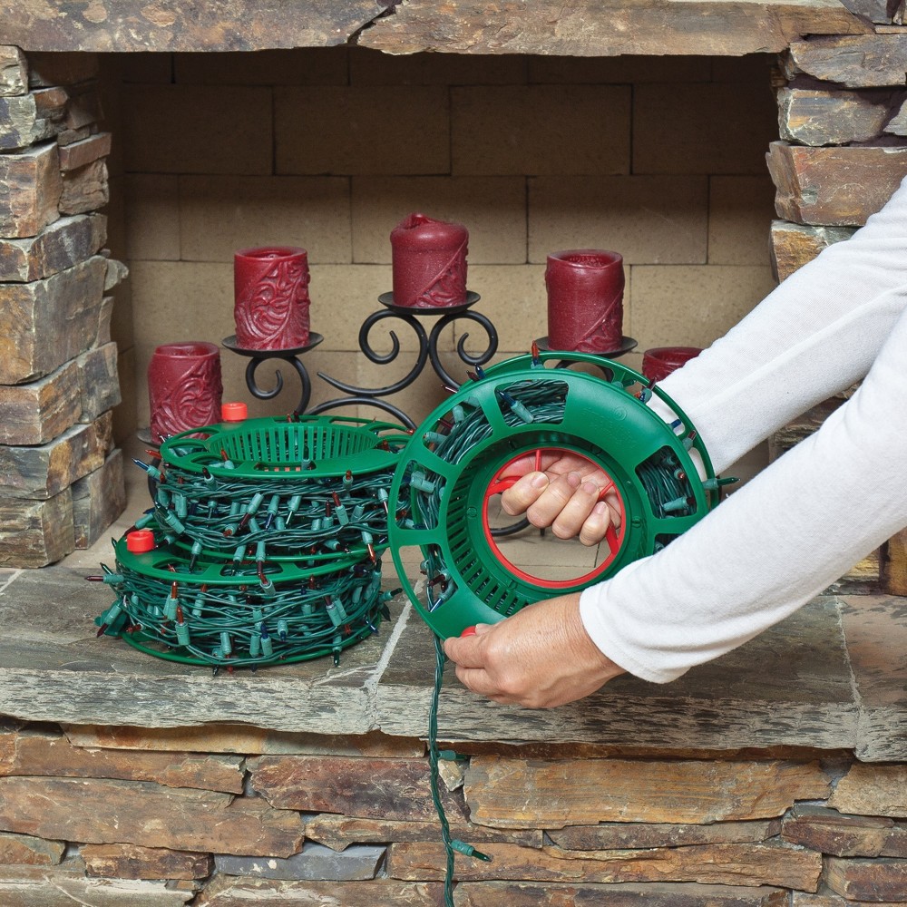 Simple Living Solutions 3ct Christmas Light Reels with Storage Bag 3 ct
