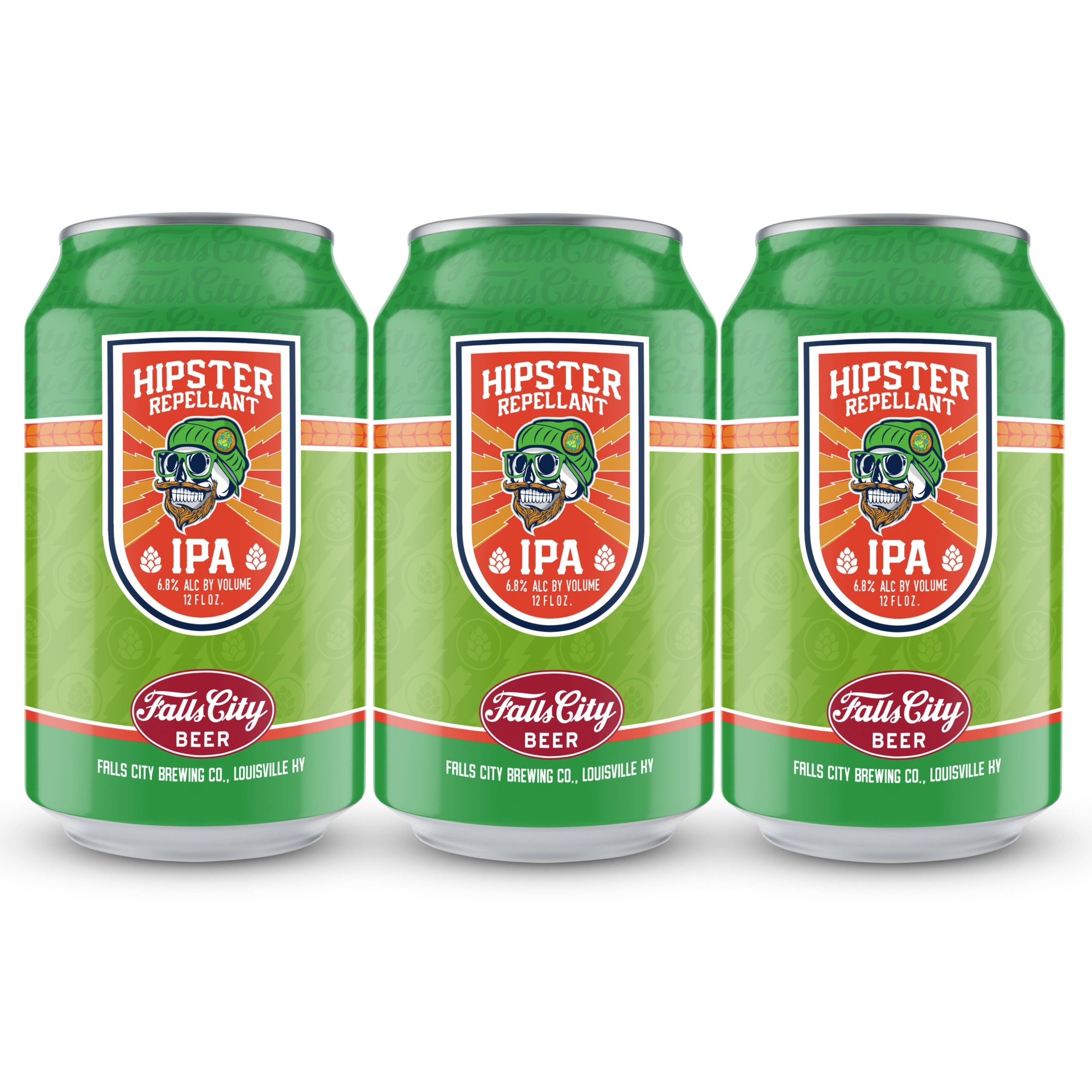 slide 1 of 2, Falls City Beer Falls City Hipster Repellant IPA Beer - 6pk/12 fl oz Cans, 6 ct; 12 fl oz