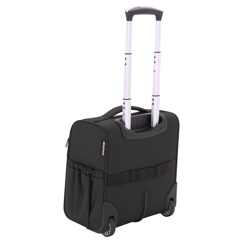 slide 2 of 8, SWISSGEAR Checklite Underseat Carry On Suitcase - Black, 1 ct