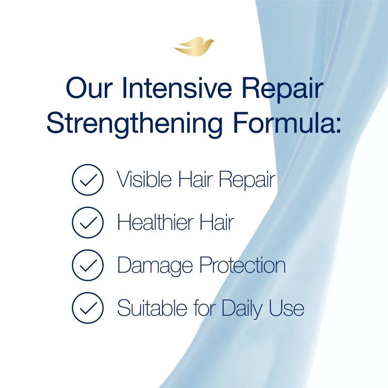 slide 5 of 7, Dove Beauty Intensive Repair Shampoo & Conditioner Set for Damaged Hair - 12 fl oz/ 2ct, 12 fl oz, 2 ct