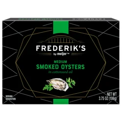 Frederiks By Meijer Oysters Smoked Medium 3.7 Oz