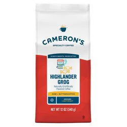 Cameron's Coffee Highlander Grog Light Roast Ground Coffee - 12oz