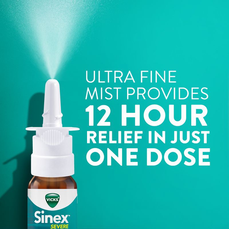 slide 11 of 11, Vicks Sinex Severe Original Nasal Spray Ultra Fine Mist 0.5 fl oz, 0.5 fl oz