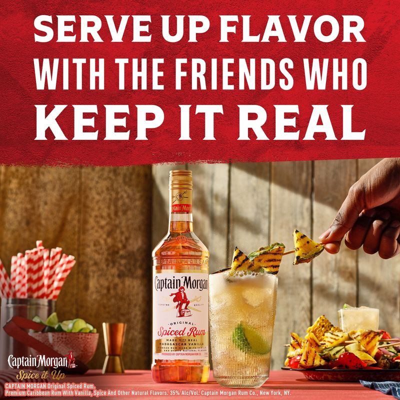 slide 5 of 9, Captain Morgan Spiced Rum - 375ml Bottle, 375 ml