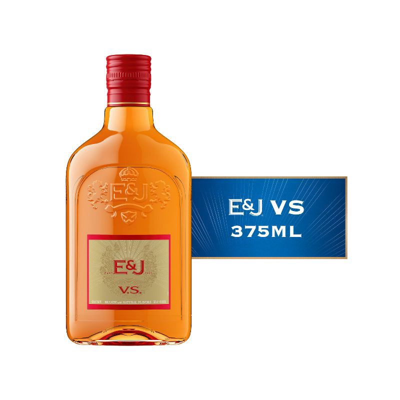 slide 3 of 8, E&J VS Brandy - 375ml Bottle, 375 ml