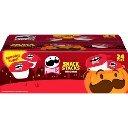Pringles Halloween Spooky Stacks Original Potato Crisps Chips - 16oz/24ct
