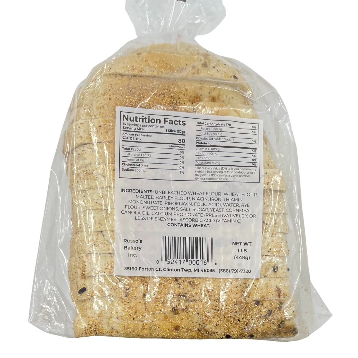 slide 2 of 3, OTHER-NATIONAL Russo Bread, New York Style Onion Rye, 16 oz, 16 oz