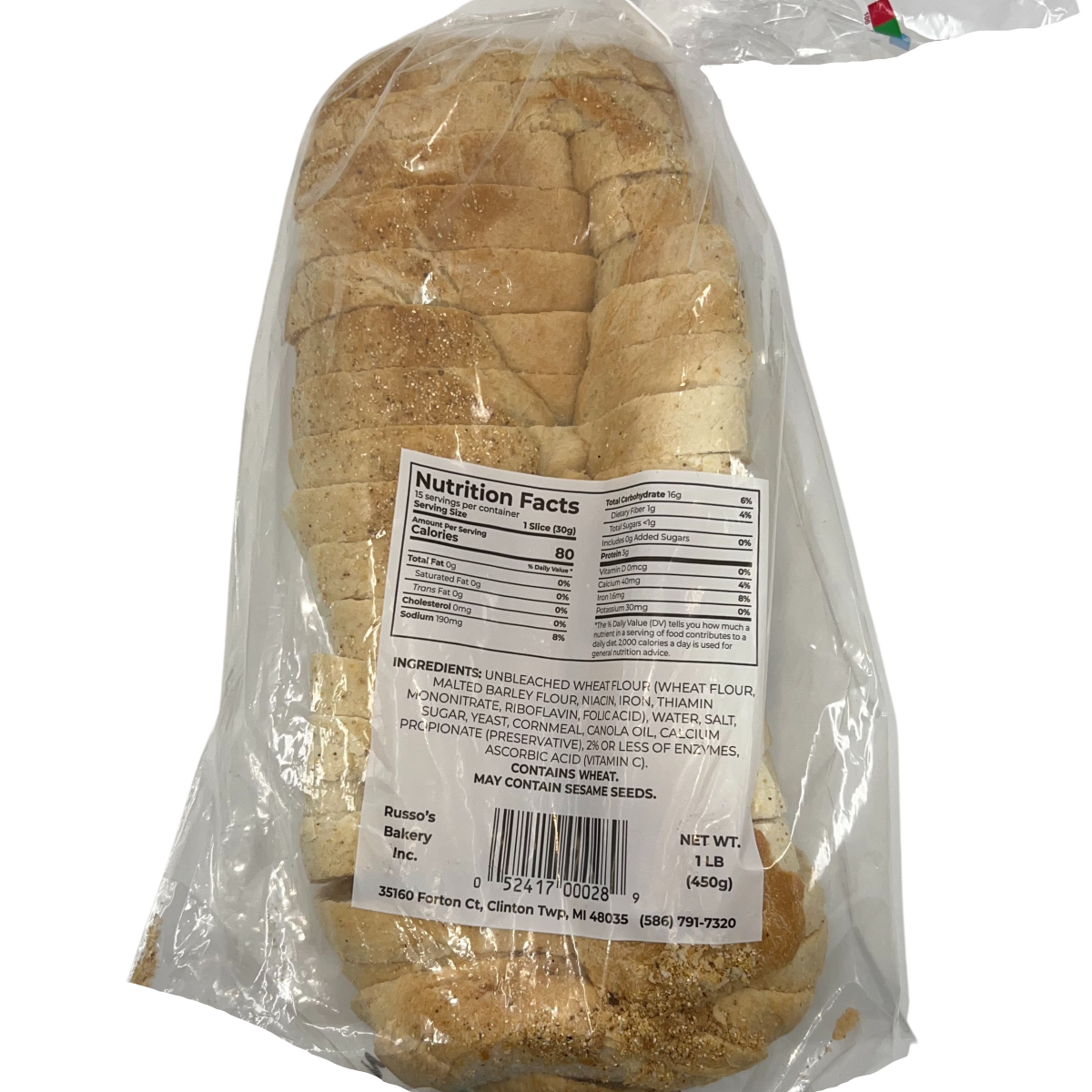 slide 2 of 3, OTHER-NATIONAL Russo Bread, Italian, 16 oz