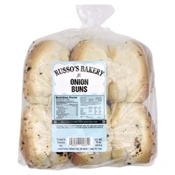 Russo Onion Buns, 12 oz