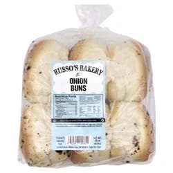 Russo Onion Buns, 12 oz