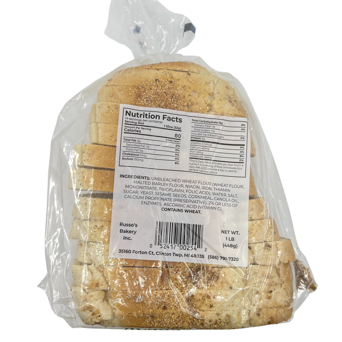 slide 2 of 3, OTHER-NATIONAL Russo Bread, Deli Italian, 16 oz., 16 oz